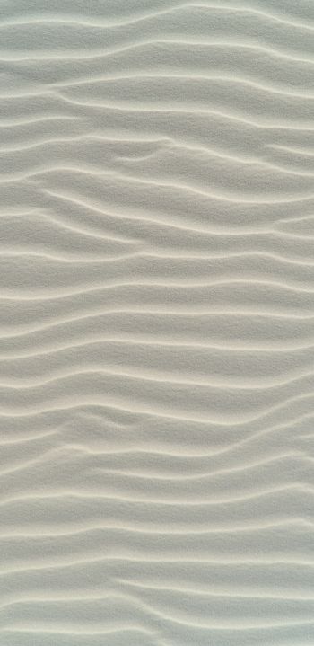 Обои 1440x2960 песок, белый, фон