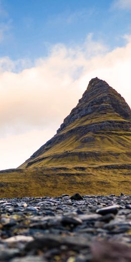 lonely mountain, landscape Wallpaper 720x1440