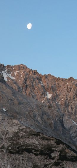 Zugspitze, mountains Wallpaper 1080x2340