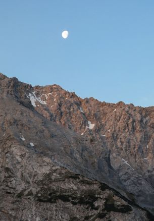 Zugspitze, mountains Wallpaper 1640x2360