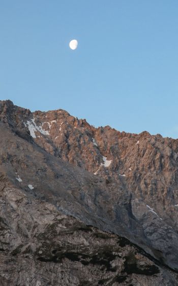 Zugspitze, mountains Wallpaper 1600x2560