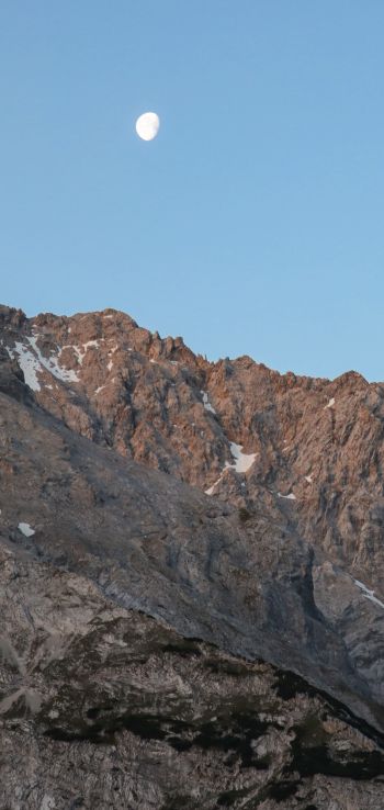 Zugspitze, mountains Wallpaper 720x1520