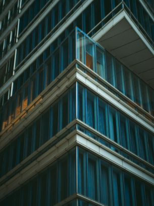 house, balconies Wallpaper 2048x2732