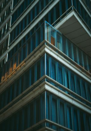 house, balconies Wallpaper 1640x2360