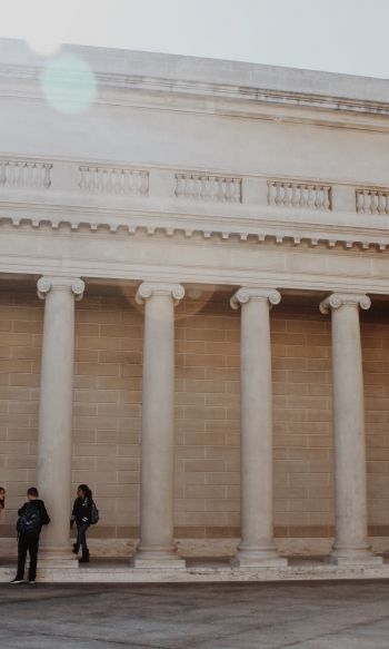 columns, amphitheater Wallpaper 1200x2000