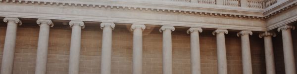 columns, amphitheater Wallpaper 1590x400