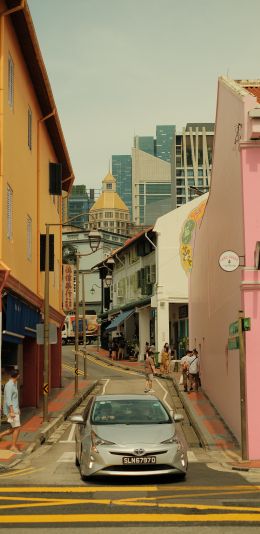 Обои 1080x2220 Сингапур, город