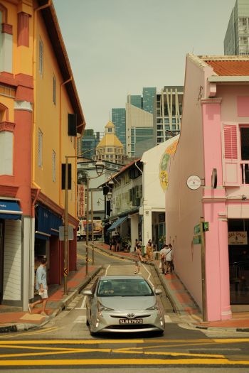 Singapore, city Wallpaper 640x960