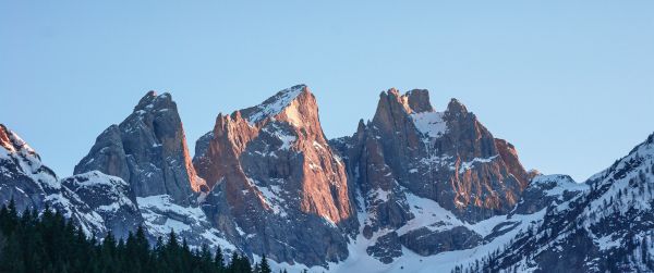 Falcade, BL, Italy Wallpaper 3440x1440