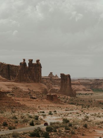 Moab, Utah, USA Wallpaper 1620x2160