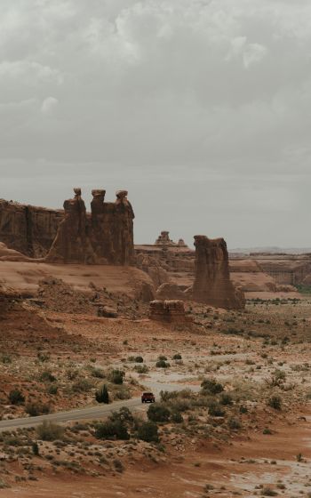 Moab, Utah, USA Wallpaper 800x1280