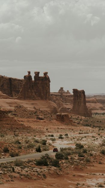 Moab, Utah, USA Wallpaper 1440x2560