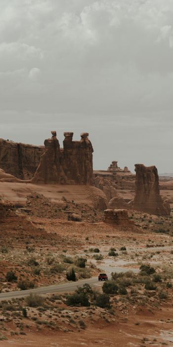 Moab, Utah, USA Wallpaper 720x1440