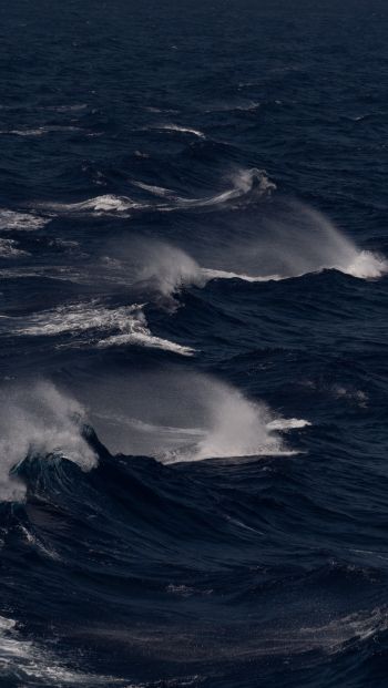 sea, waves Wallpaper 640x1136
