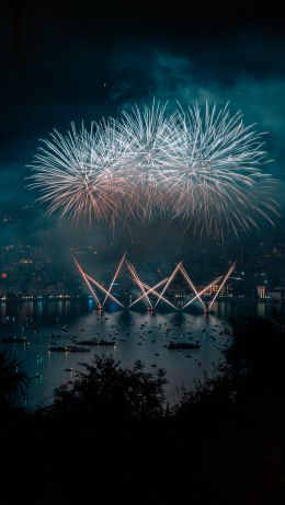 Lugano, Switzerland Wallpaper 640x1136