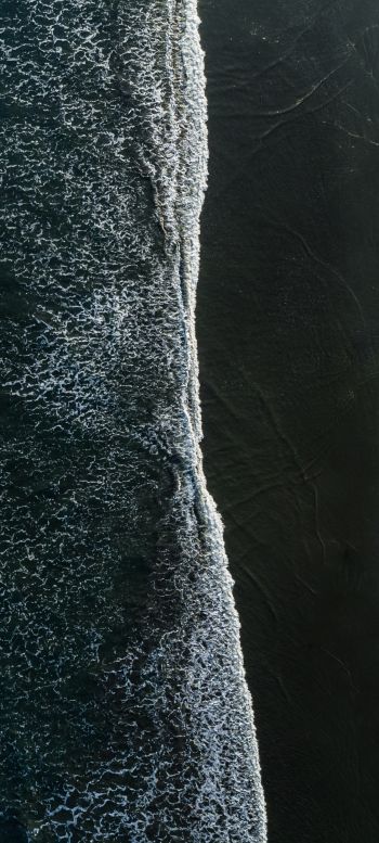 sea coast, waves Wallpaper 720x1600