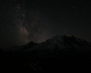 night, night mountains Wallpaper 1280x1024
