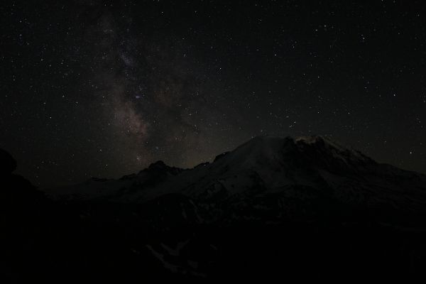 night, night mountains Wallpaper 6000x4000