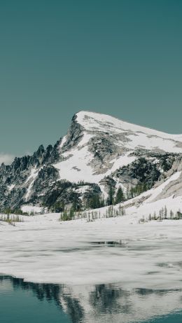 Обои 640x1136 Enchanment Peaks, Вашингтон, США