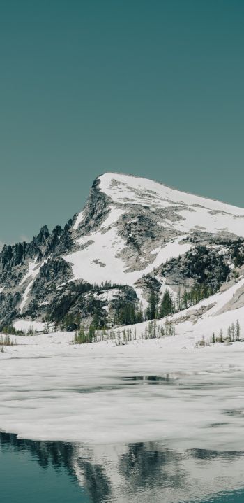 Enchanment Peaks, Washington, USA Wallpaper 1440x2960