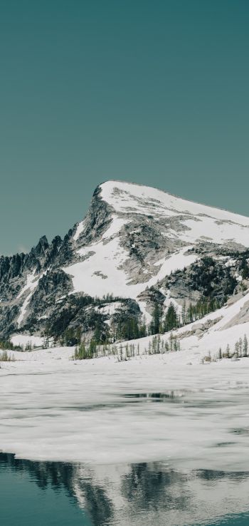 Enchanment Peaks, Washington, USA Wallpaper 1440x3040