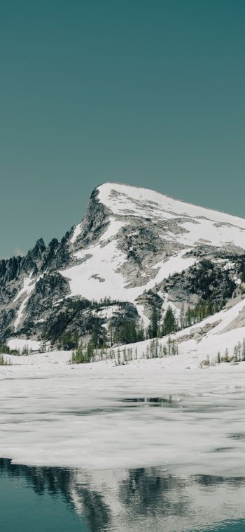 Enchanment Peaks, Washington, USA Wallpaper 1242x2688