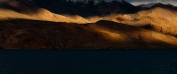 Lake Pangong, Leh Ladakh Wallpaper 2560x1080
