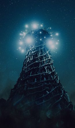 tower, night Wallpaper 600x1024