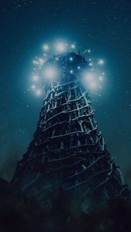 tower, night Wallpaper 1080x1920