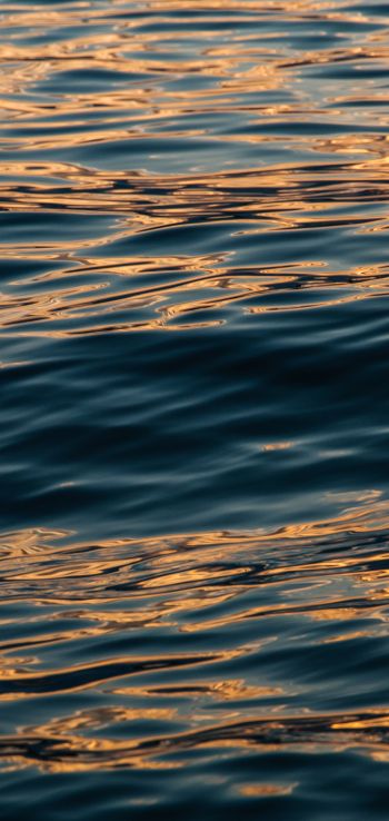 sea, sun reflection Wallpaper 1440x3040