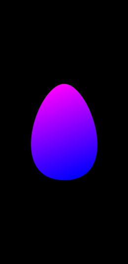 egg, black wallpaper Wallpaper 1080x2220