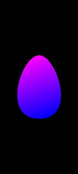 egg, black wallpaper Wallpaper 1080x2400