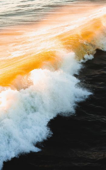 waves, sea Wallpaper 800x1280