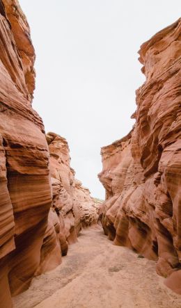 Rattlesnake Canyon, Page, Arizona, USA Wallpaper 600x1024