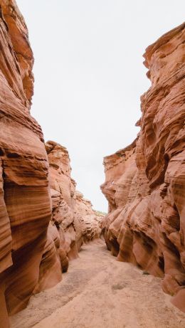 Rattlesnake Canyon, Page, Arizona, USA Wallpaper 640x1136