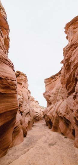 Rattlesnake Canyon, Page, Arizona, USA Wallpaper 720x1520