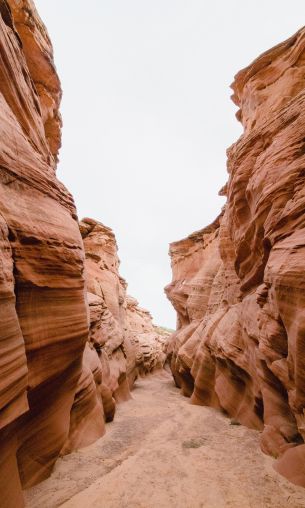 Rattlesnake Canyon, Page, Arizona, USA Wallpaper 1200x2000