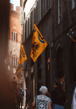 Siena, Province of Siena, Italy Wallpaper 1668x2388