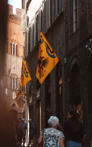 Siena, Province of Siena, Italy Wallpaper 800x1280
