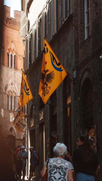 Siena, Province of Siena, Italy Wallpaper 750x1334
