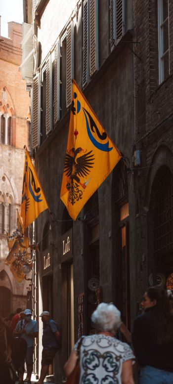 Siena, Province of Siena, Italy Wallpaper 720x1600