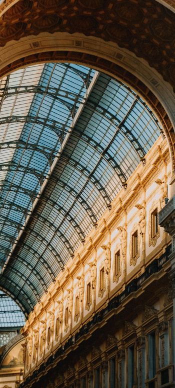 Milan, metropolitan city of milan, Italy Wallpaper 1440x3200