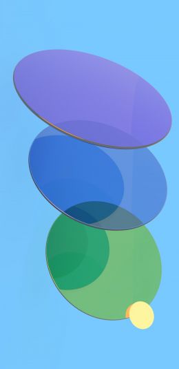 colorful circles Wallpaper 1080x2220
