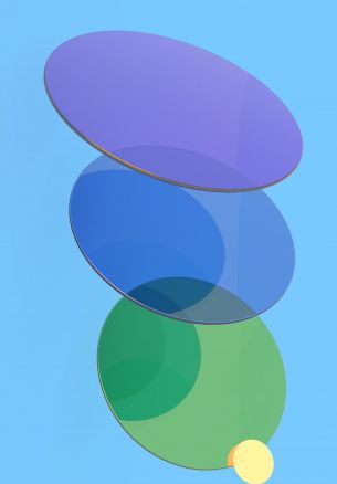 colorful circles Wallpaper 1640x2360