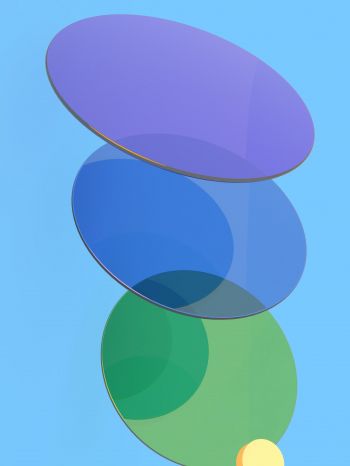 colorful circles Wallpaper 2048x2732