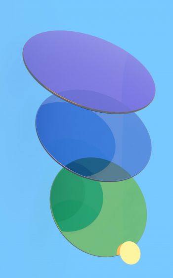 colorful circles Wallpaper 1600x2560