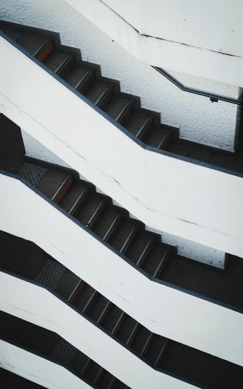 Обои 1600x2560 Тулуза, Франция, лестница