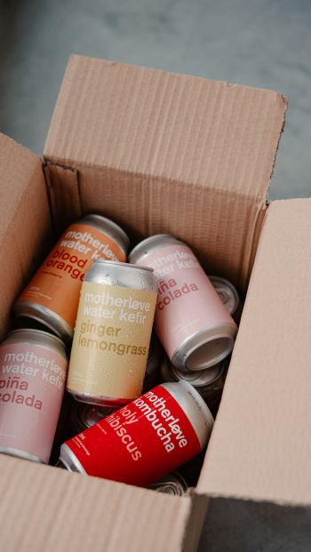 Box of cans Wallpaper 640x1136