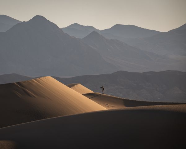mountain peaks, desert Wallpaper 1280x1024