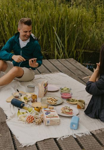 picnic, on nature Wallpaper 1640x2360